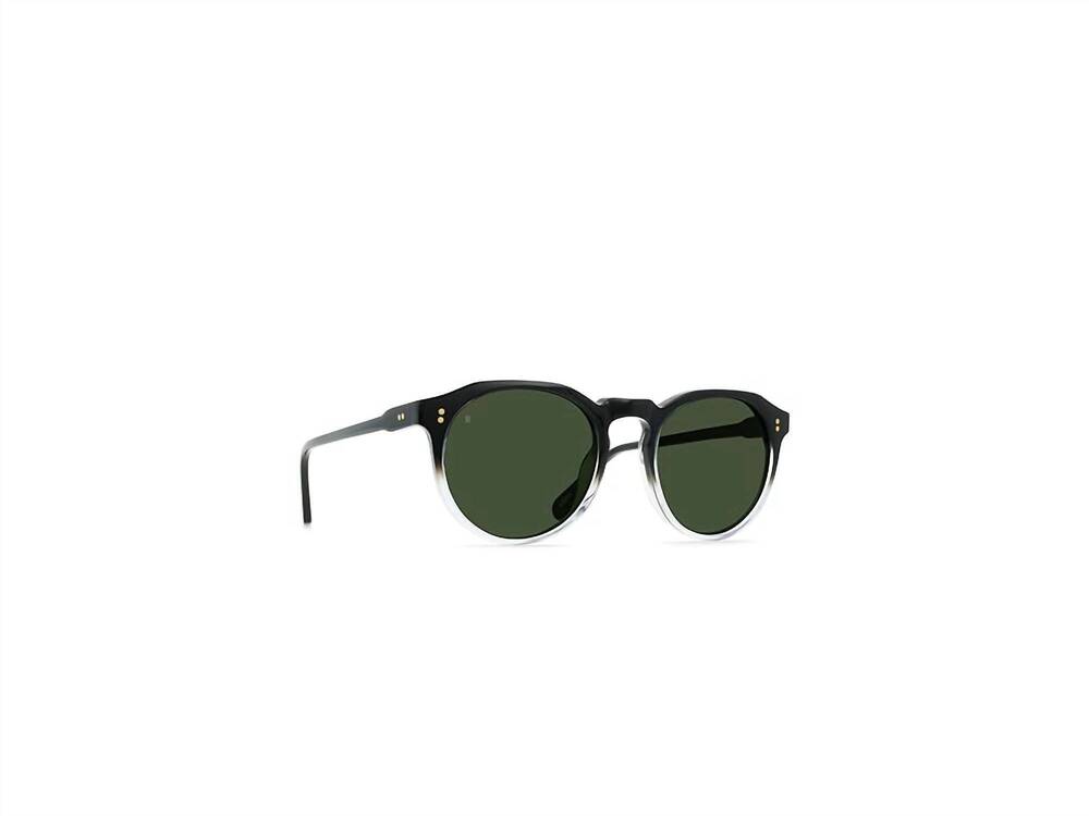 NEW RAEN OPTICS unisex remmy 52 round fashion sunglasses in cascade green